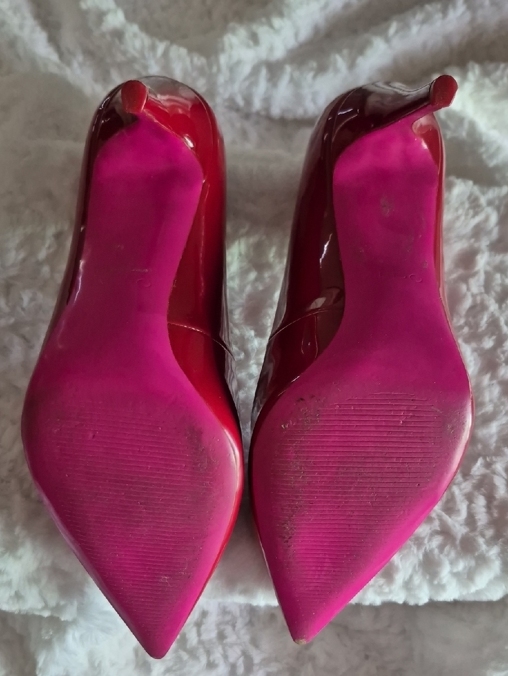 Aldo Cherry Red Patent Stilettos - Picture 4 of 5